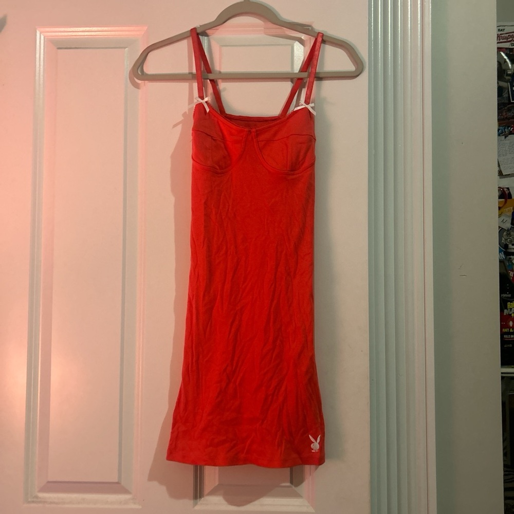 PLAYBOY Vibrant Red Chemise